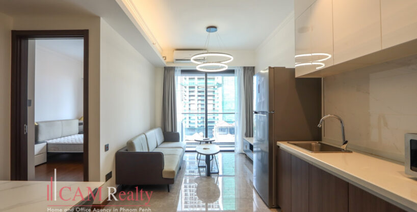 1 bedroom condo at Agile Sky Residence in BKK3 (Border BKK1), Phnom Penh - N3475168